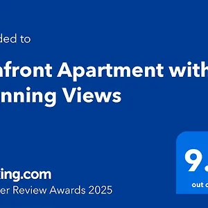  Apartment Seafront With Stunning Views